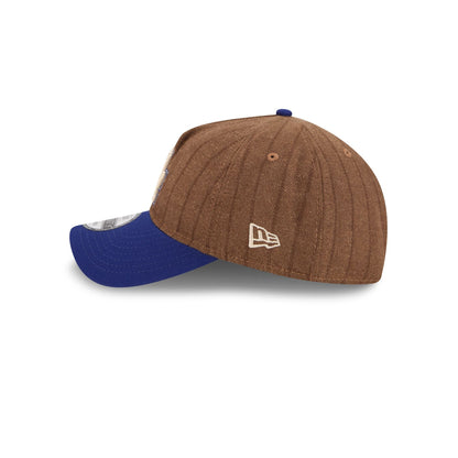 Los Angeles Dodgers Three Looms Wool Pinstripe 9TWENTY A-Frame Adjustable Hat