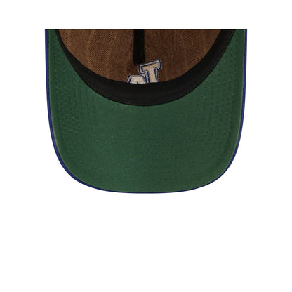 Los Angeles Dodgers Three Looms Wool Pinstripe 9TWENTY A-Frame Adjustable Hat