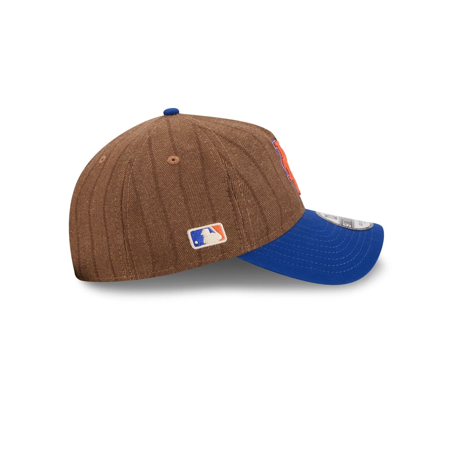 New York Mets Three Looms Wool Pinstripe 9TWENTY A-Frame Adjustable Hat