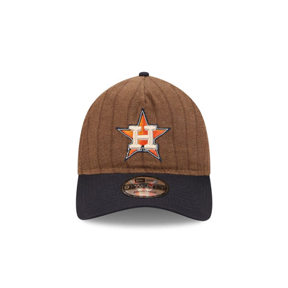 Houston Astros Three Looms Wool Pinstripe 9TWENTY A-Frame Adjustable Hat