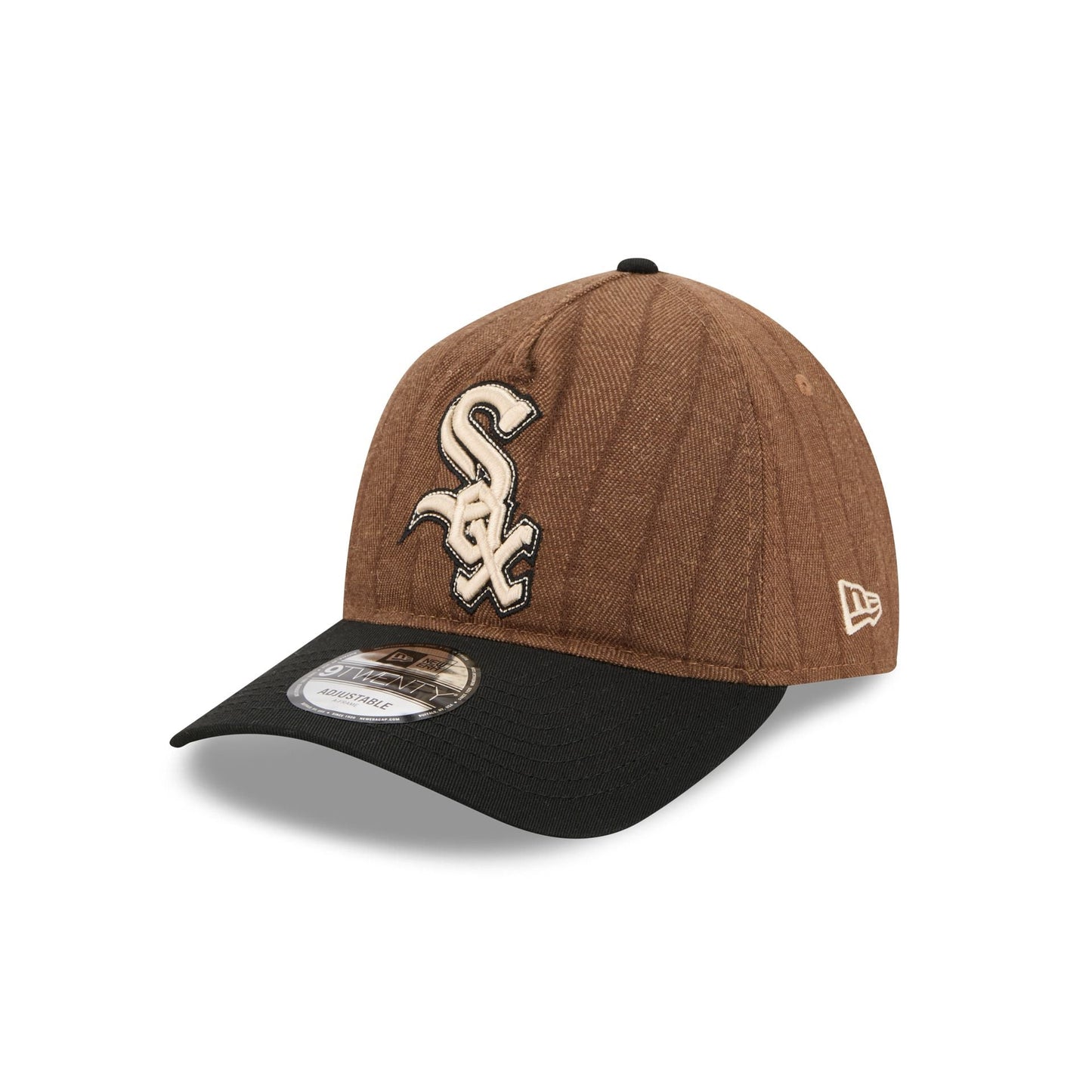 Chicago White Sox Three Looms Wool Pinstripe 9TWENTY A-Frame Adjustable Hat