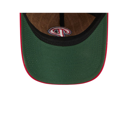 Philadelphia Phillies Three Looms Wool Pinstripe 9TWENTY A-Frame Adjustable Hat