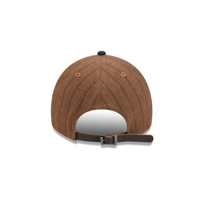 Seattle Mariners Three Looms Wool Pinstripe 9TWENTY A-Frame Adjustable Hat