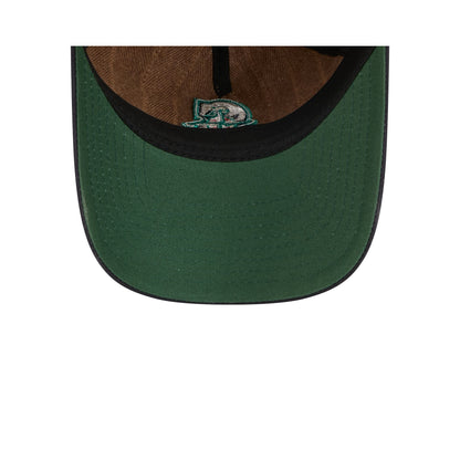 Seattle Mariners Three Looms Wool Pinstripe 9TWENTY A-Frame Adjustable Hat