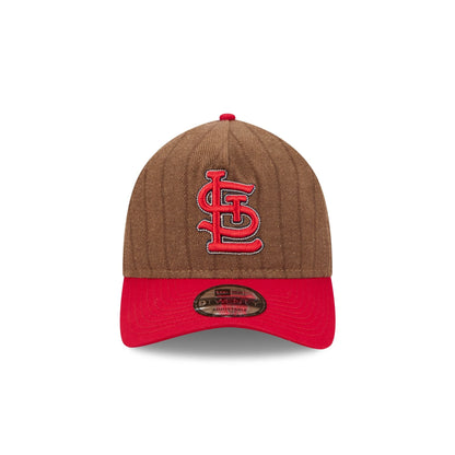 St. Louis Cardinals Three Looms Wool Pinstripe 9TWENTY A-Frame Adjustable Hat