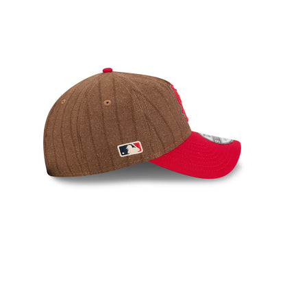 St. Louis Cardinals Three Looms Wool Pinstripe 9TWENTY A-Frame Adjustable Hat