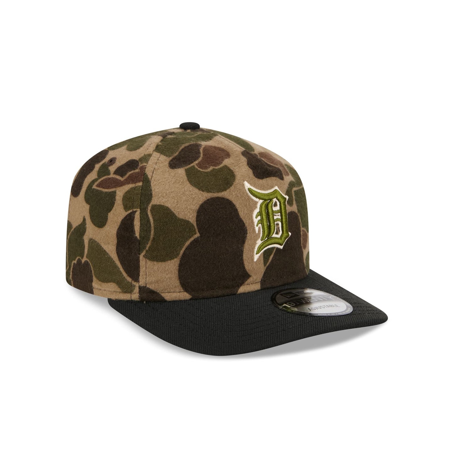 Detroit Tigers Three Looms Wool Duck Camo 19TWENTY Adjustable Hat
