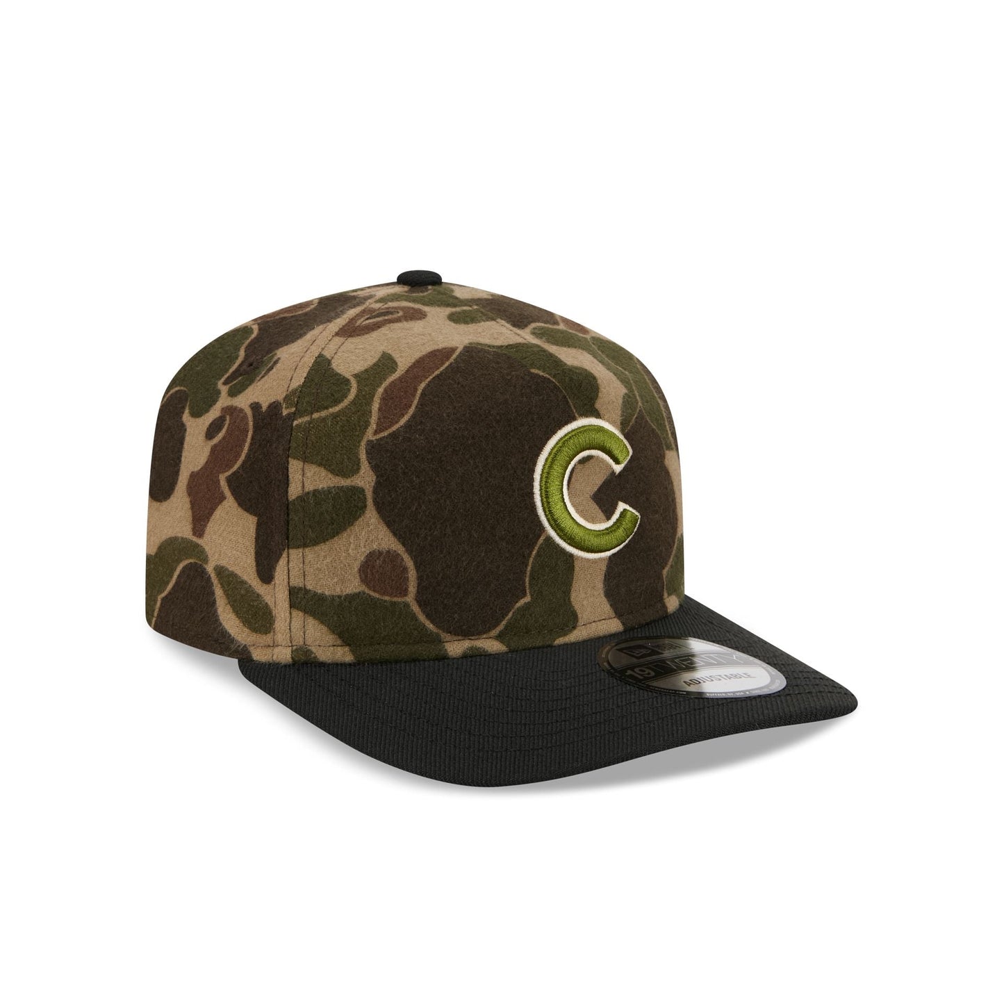 Chicago Cubs Three Looms Wool Duck Camo 19TWENTY Adjustable Hat
