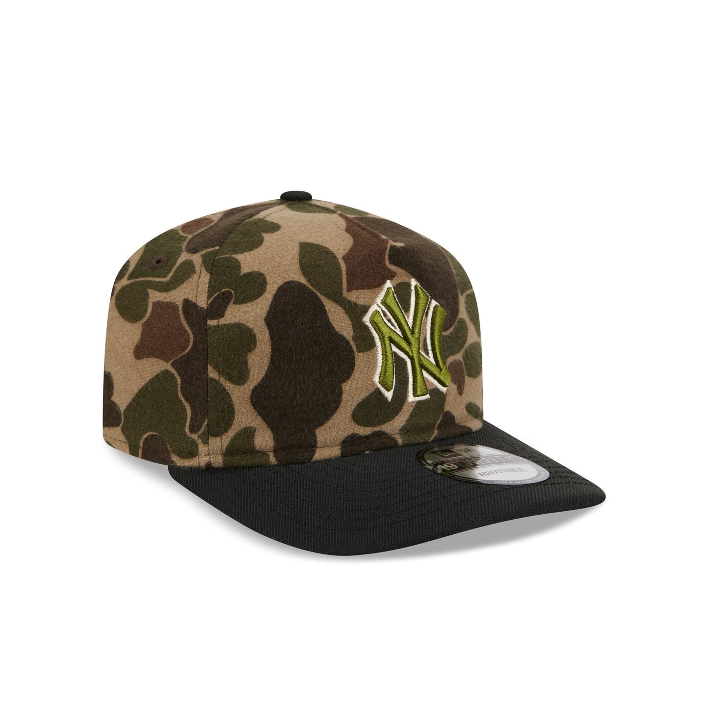 New York Yankees Three Looms Wool Duck Camo 19TWENTY Adjustable Hat