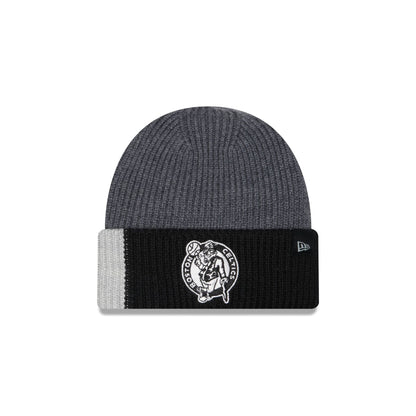 Boston Celtics Merino Wool Color Block Cuff Knit Hat