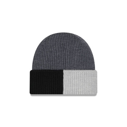 Chicago Cubs Merino Wool Color Block Cuff Knit Hat