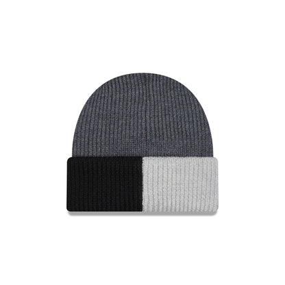 Toronto Blue Jays Merino Wool Color Block Cuff Knit Hat