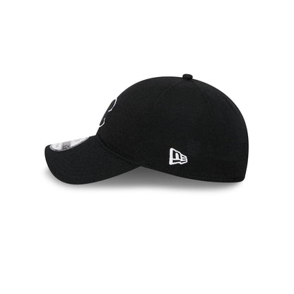 Chicago Cubs Merino Wool Black 9TWENTY Adjustable Hat