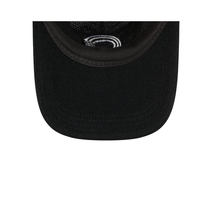 Chicago Cubs Merino Wool Black 9TWENTY Adjustable Hat
