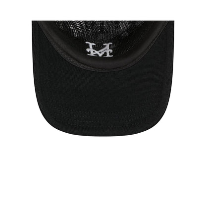 New York Mets Merino Wool Black 9TWENTY Adjustable Hat