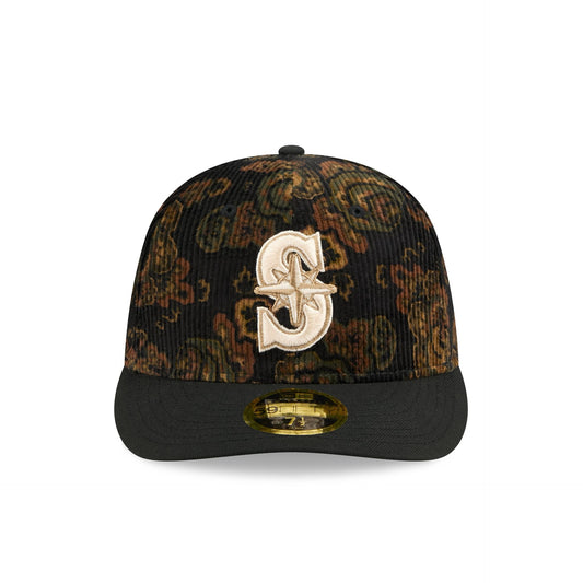 Seattle Mariners Three Looms Floral Cord Low Profile 59FIFTY Fitted Hat