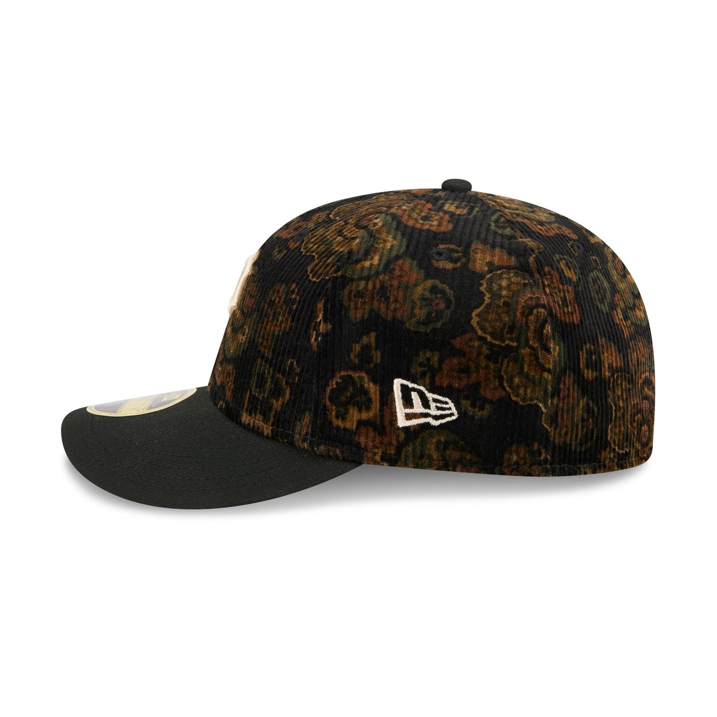 Pittsburgh Pirates Three Looms Floral Cord Low Profile 59FIFTY Fitted Hat