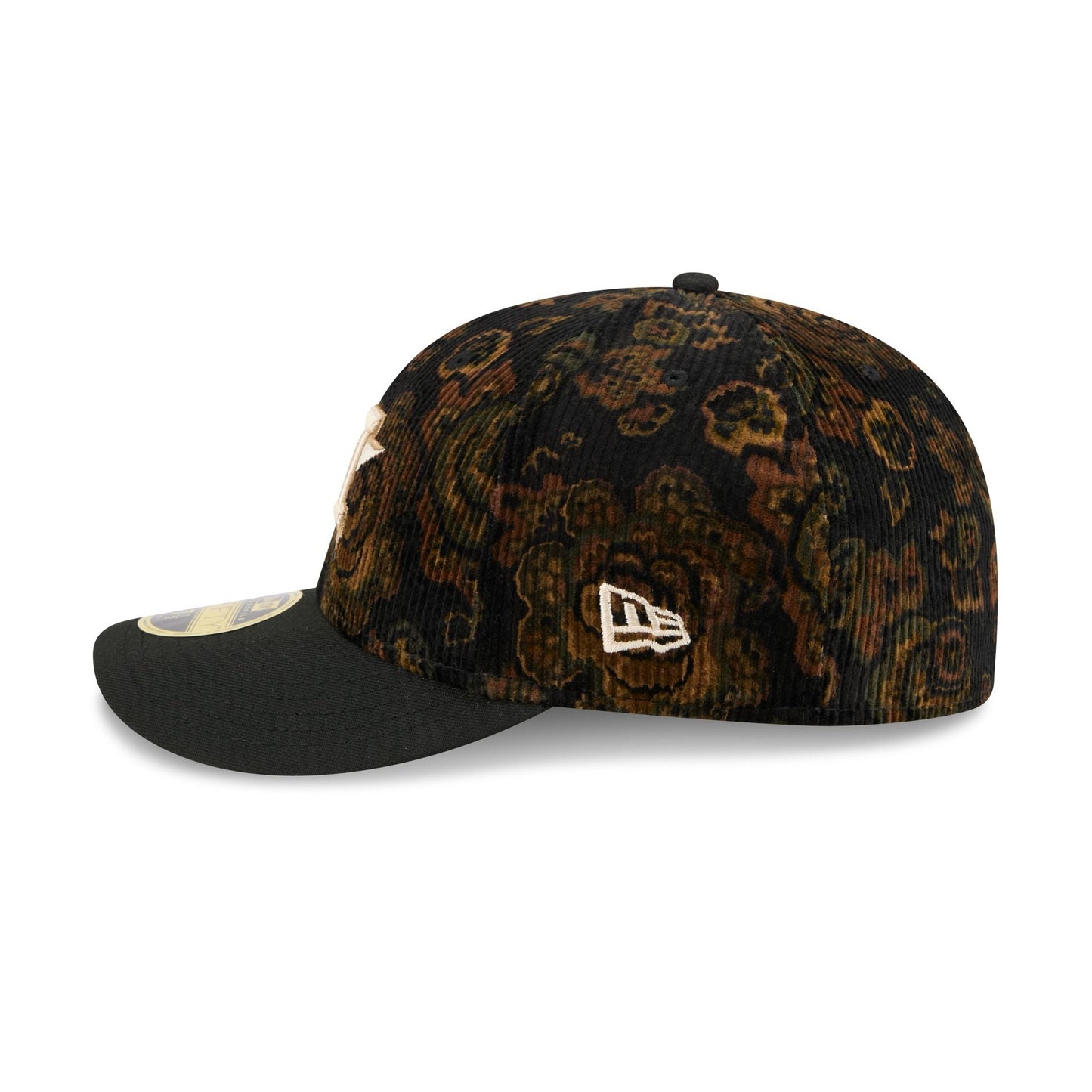 Houston Astros Three Looms Floral Cord Low Profile 59FIFTY Fitted Hat