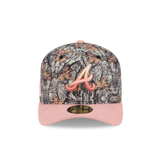 Just Caps Gradient Camo Atlanta Braves 59FIFTY Fitted Hat