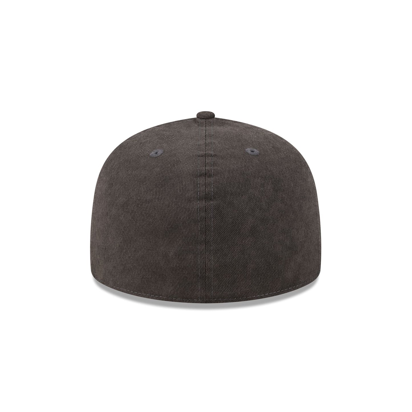 New Era Cap Washed Twill Black 59FIFTY A-Frame Fitted Hat