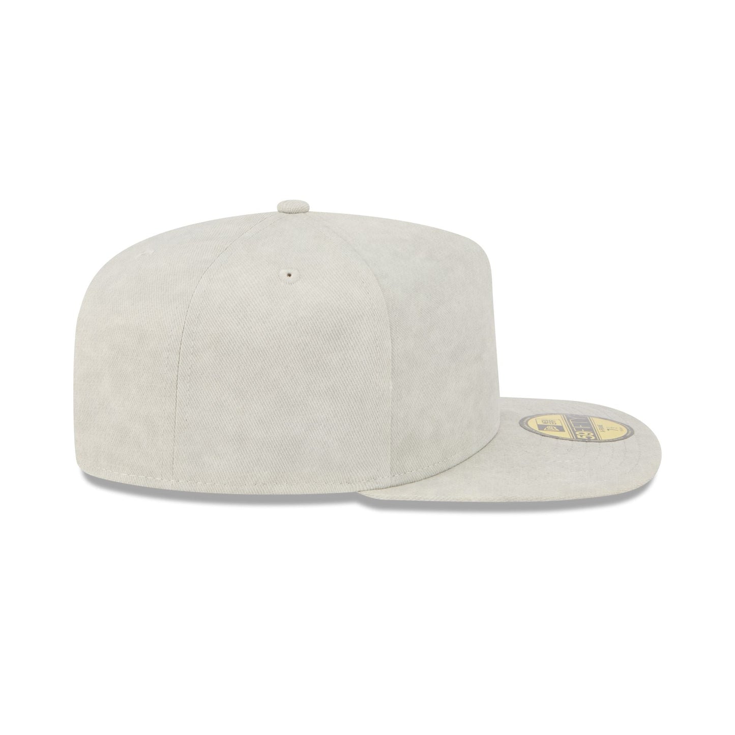 New Era Cap Washed Twill Light Biege 59FIFTY A-Frame Fitted Hat