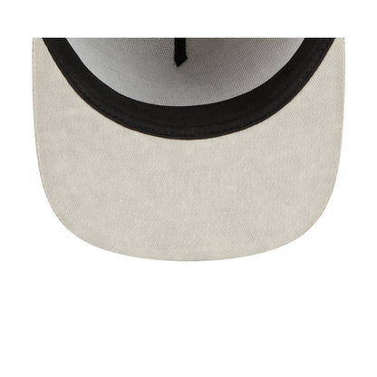New Era Cap Washed Twill Light Biege 59FIFTY A-Frame Fitted Hat