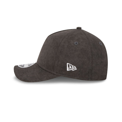 New Era Cap Washed Twill Black 9FORTY M-Crown A-Frame Adjustable Hat