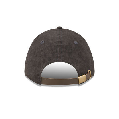 New Era Cap Washed Twill Black 9FORTY M-Crown A-Frame Adjustable Hat