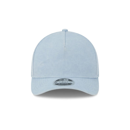 New Era Cap Washed Twill Sky Blue 9FORTY M-Crown A-Frame Adjustable Hat