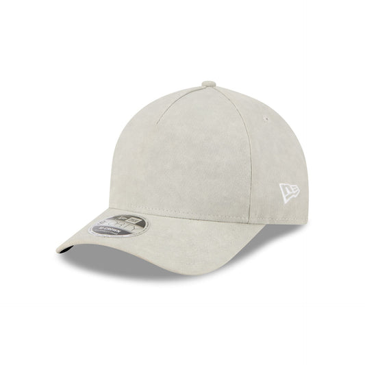 New Era Cap Washed Twill Light Biege 9FORTY M-Crown A-Frame Adjustable Hat