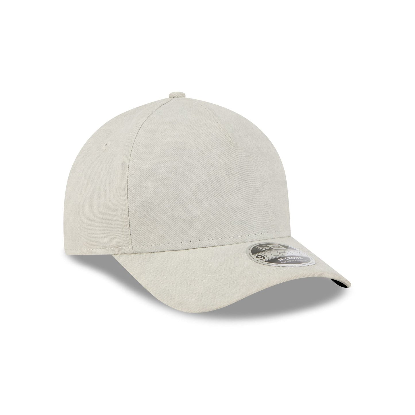 New Era Cap Washed Twill Light Biege 9FORTY M-Crown A-Frame Adjustable Hat