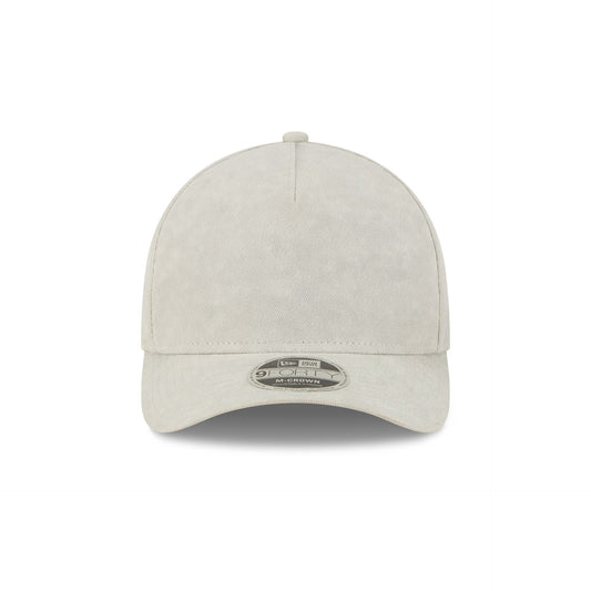 New Era Cap Washed Twill Light Biege 9FORTY M-Crown A-Frame Adjustable Hat