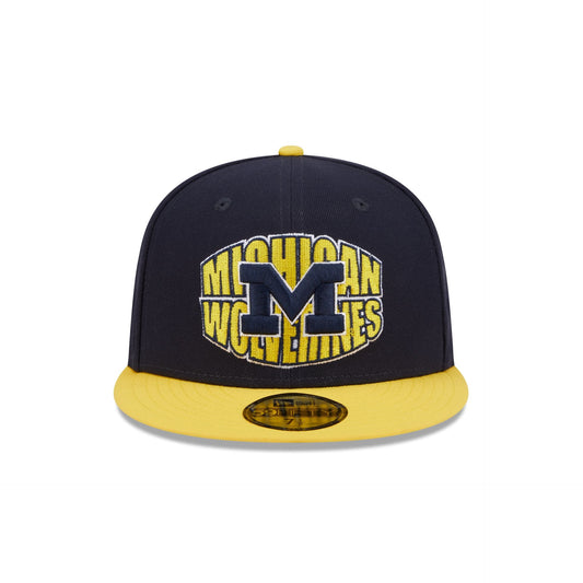 Michigan Wolverines Classic Tones 59FIFTY Fitted Hat