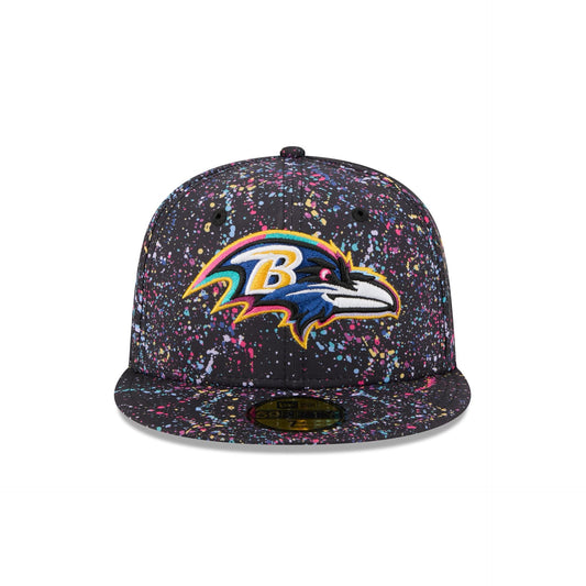 Baltimore Ravens 2025 Crucial Catch 59FIFTY Fitted Hat