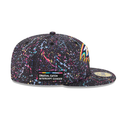 Baltimore Ravens 2025 Crucial Catch 59FIFTY Fitted Hat