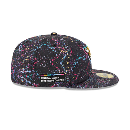 Jacksonville Jaguars 2025 Crucial Catch 59FIFTY Fitted Hat
