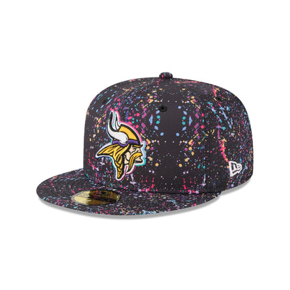 Minnesota Vikings 2025 Crucial Catch 59FIFTY Fitted Hat