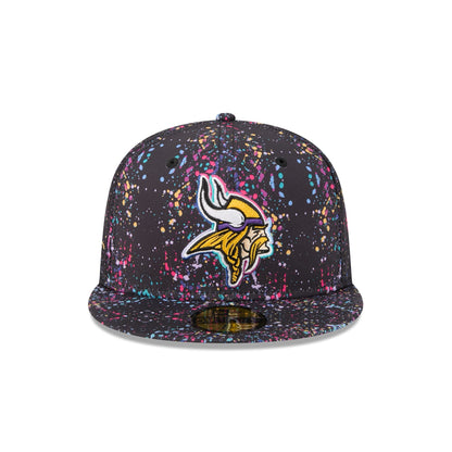 Minnesota Vikings 2025 Crucial Catch 59FIFTY Fitted Hat