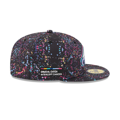 Philadelphia Eagles 2025 Crucial Catch 59FIFTY Fitted Hat
