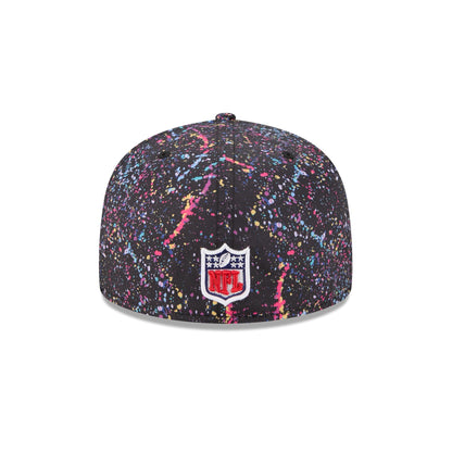 Los Angeles Chargers 2025 Crucial Catch 59FIFTY Fitted Hat