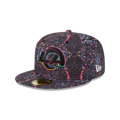 Los Angeles Rams 2025 Crucial Catch 59FIFTY Fitted Hat