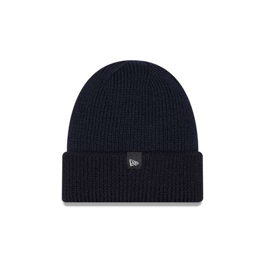 New Era Cap Merino Wool Color Block Navy Cuff Knit Hat