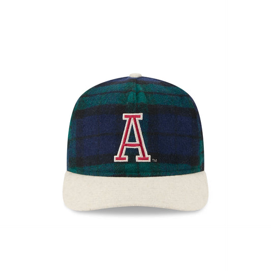 Alabama Crimson Tide College Vault Plaid Letterman 19TWENTY Adjustable Hat