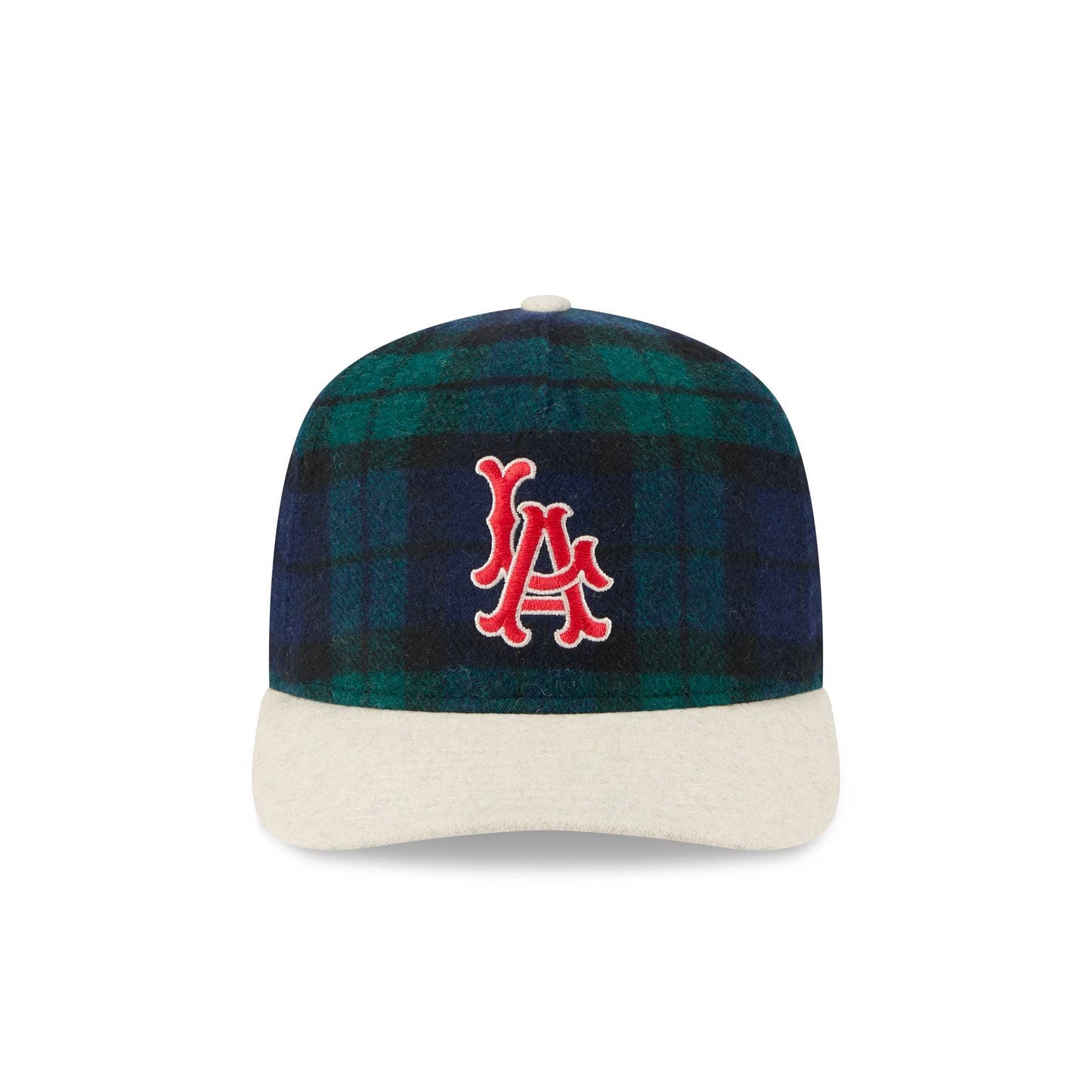 Los Angeles Angels Plaid Letterman 19TWENTY Adjustable Hat