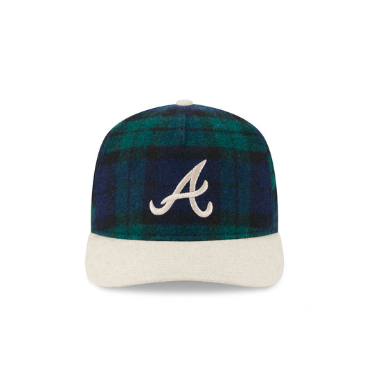 Atlanta Braves Plaid Letterman 19TWENTY Adjustable Hat