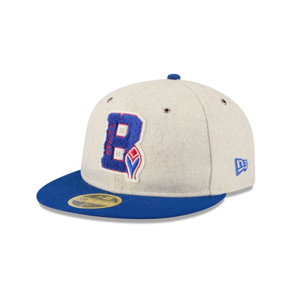 Atlanta Braves Wool Letterman Retro Crown 59FIFTY Fitted Hat