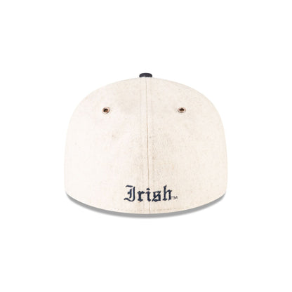 Notre Dame Fighting Irish College Vault Wool Letterman Retro Crown 59FIFTY Fitted Hat