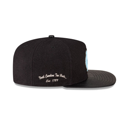 North Carolina Tar Heels Wool Letterman 9FIFTY A-Frame Snapback Hat