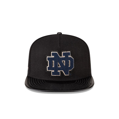 Notre Dame Fighting Irish Wool Letterman 9FIFTY A-Frame Snapback Hat