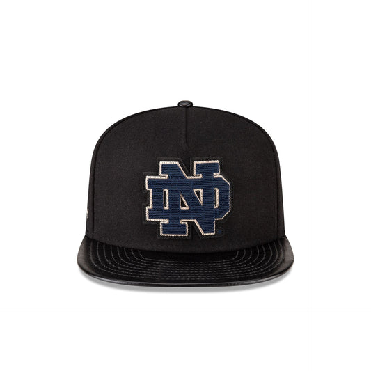 Notre Dame Fighting Irish Wool Letterman 9FIFTY A-Frame Snapback Hat